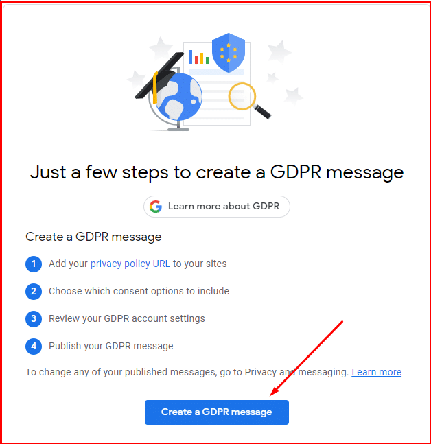 Create GDRP Message